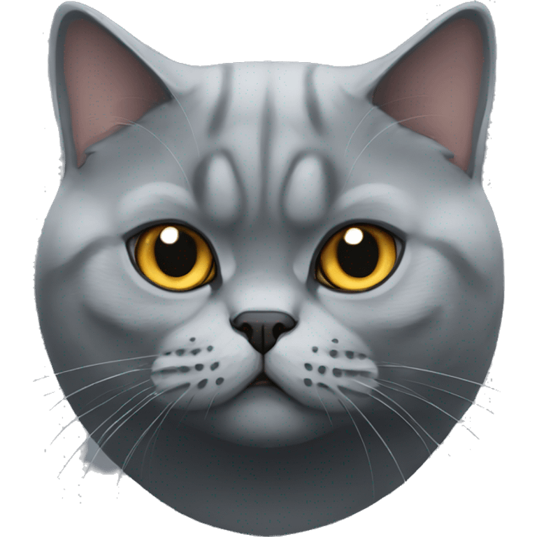 Evil British Shorthair emoji