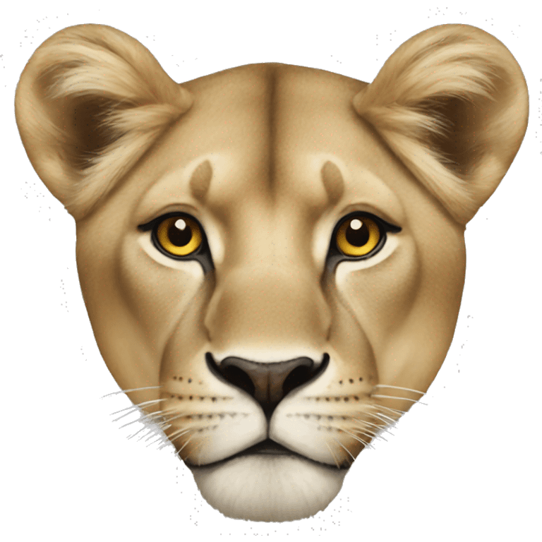 lioness emoji