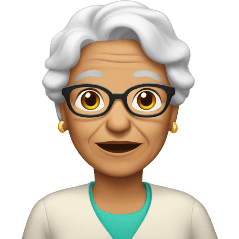 buenos días abuela  emoji