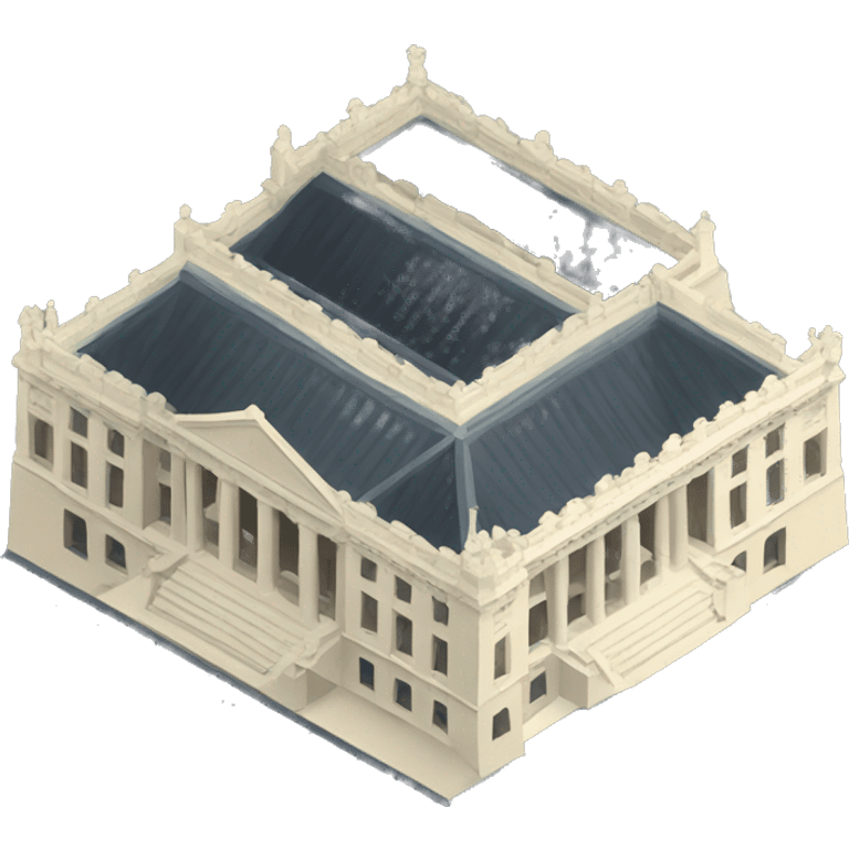 parliament isometric filled emoji