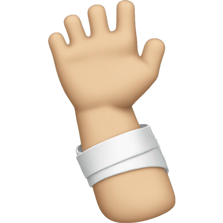 broken arm in sling emoji