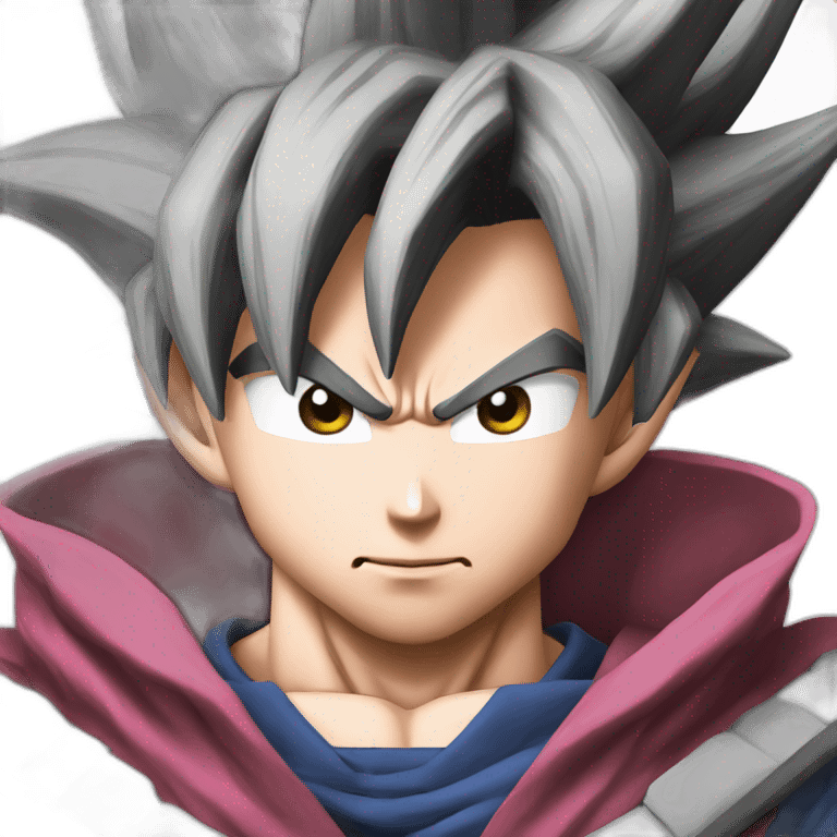 Goku black rose emoji