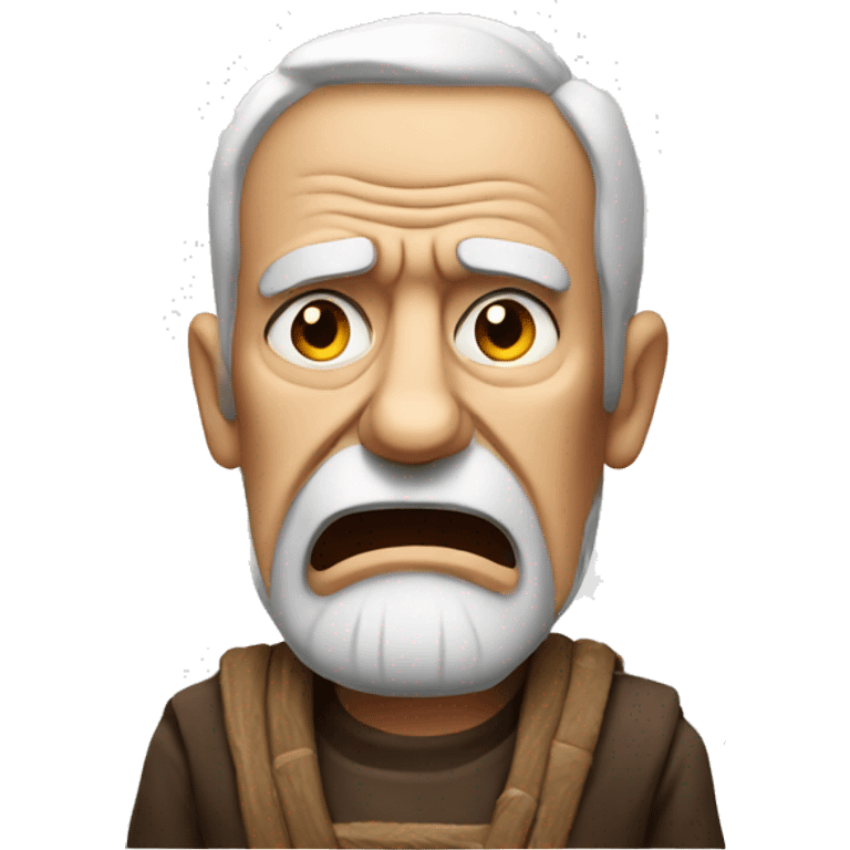 angry ancien man emoji