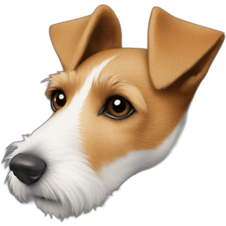 Fox-terrier-pelo-de-alambre-orejas-color-negro emoji