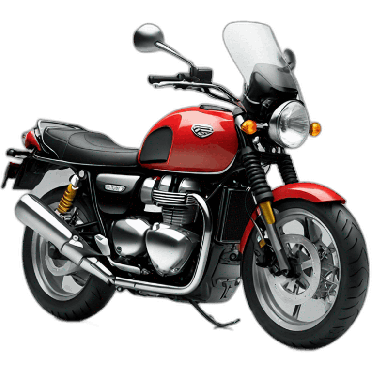 Triumph motorcycle emoji