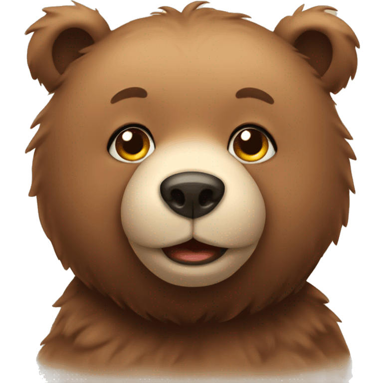 cute bear emoji