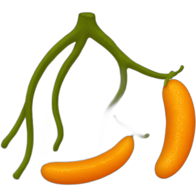 orange-pickle emoji