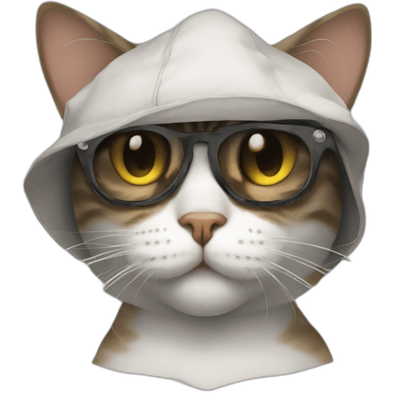 À gangster cat emoji