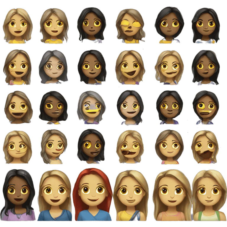 Girls emoji