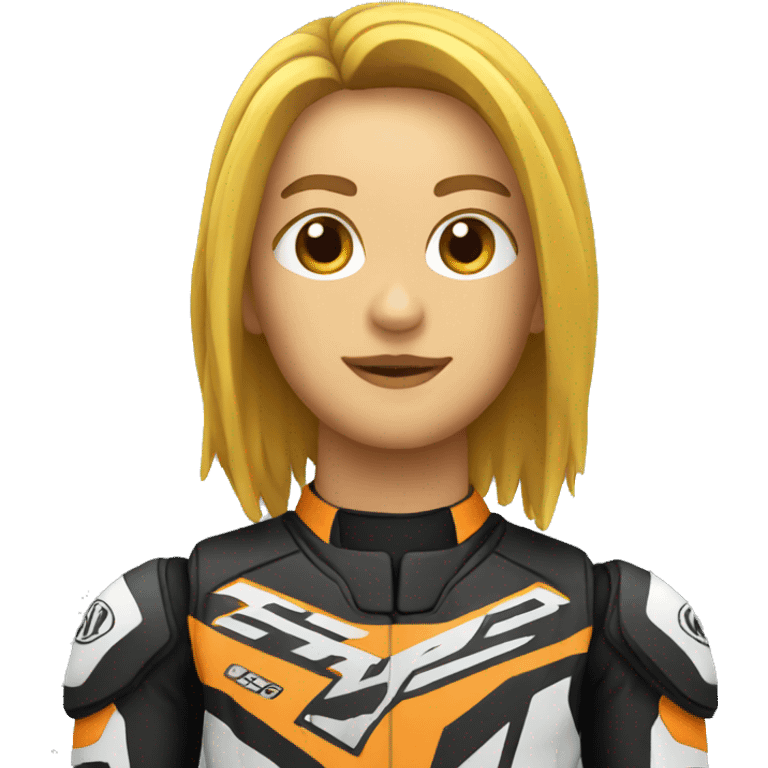 Moto cross emoji