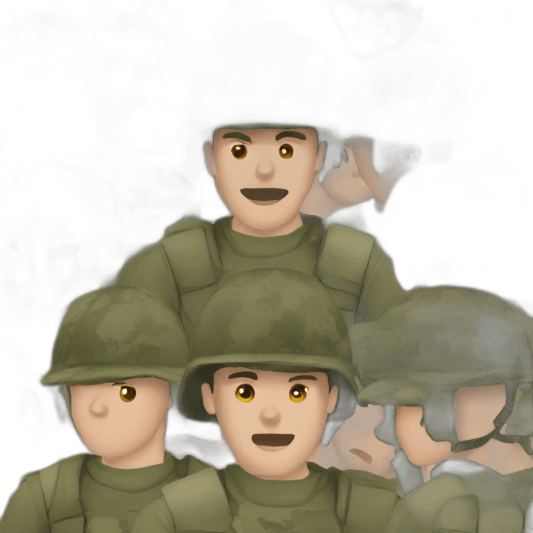 Soldiers emoji