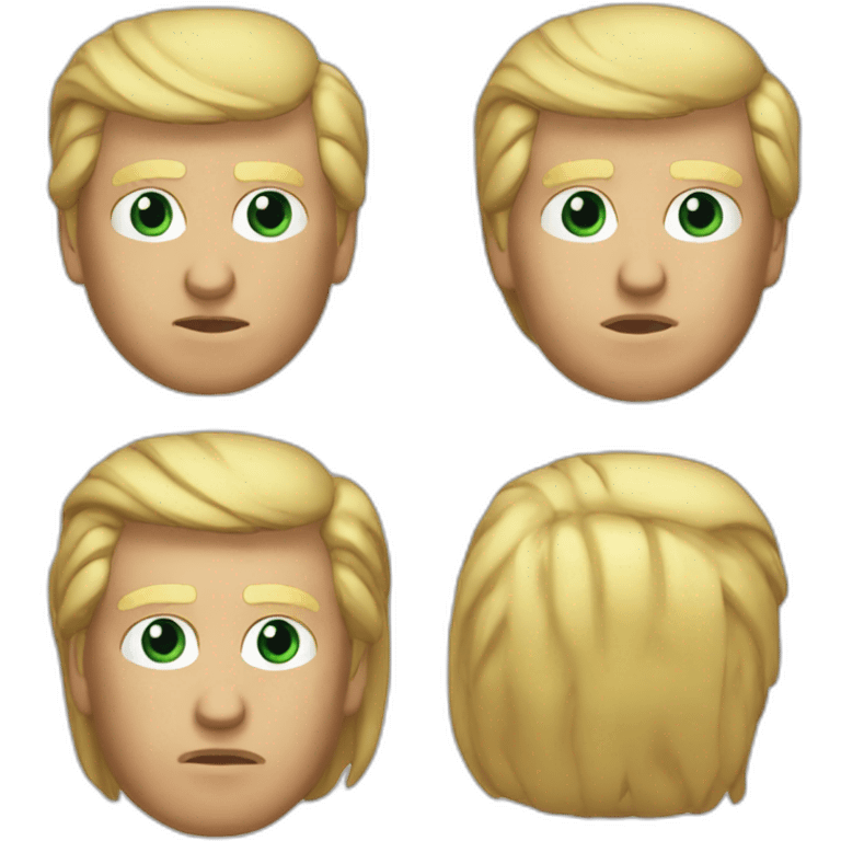 Donald trump combover emoji