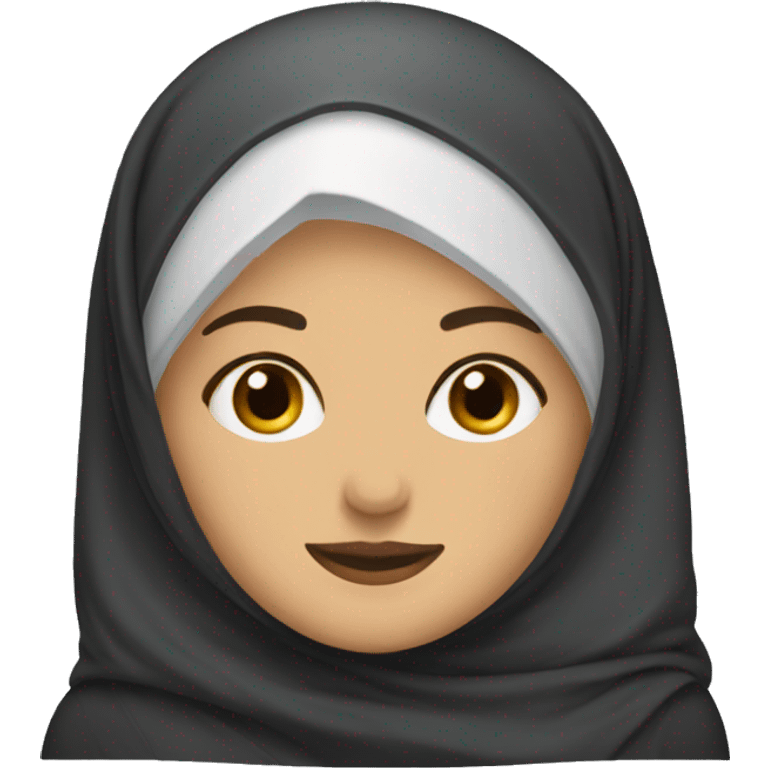 Female lawyer with hijab  emoji