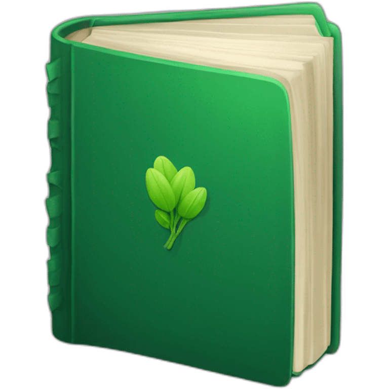 green book emblem emoji