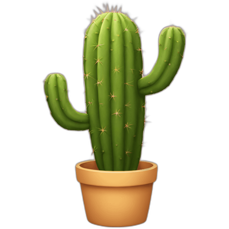 cactus with face palm emoji