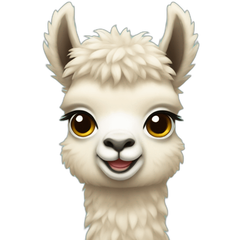 baby llama emoji