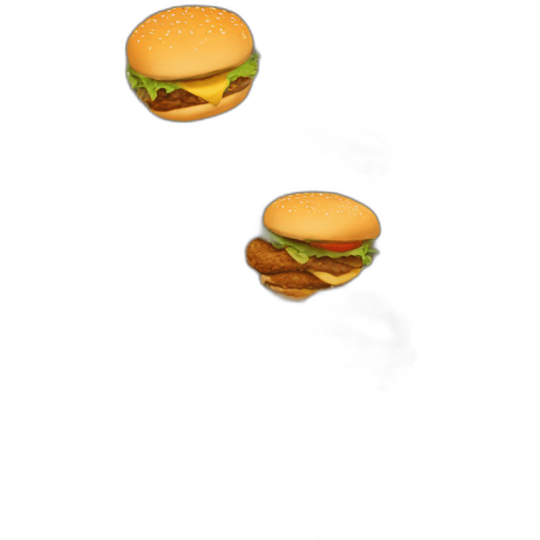 Chiken burger from kfc emoji