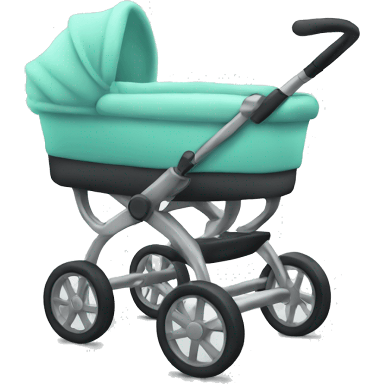 Baby stroller emoji