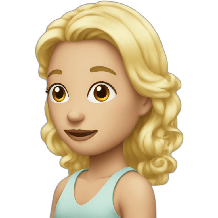 Ellis blond emoji