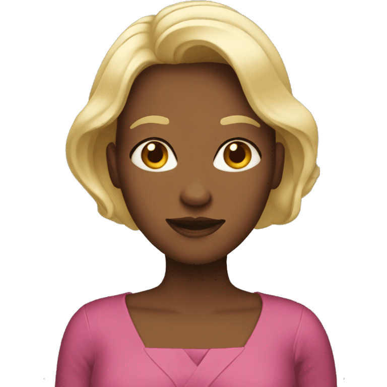 woman with dress emoji