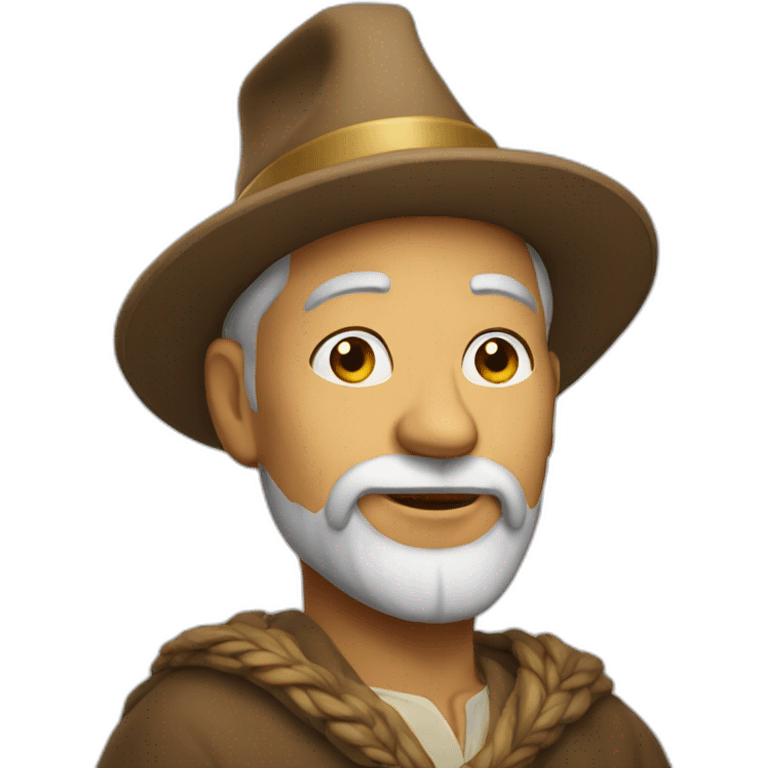 wise man with hat emoji