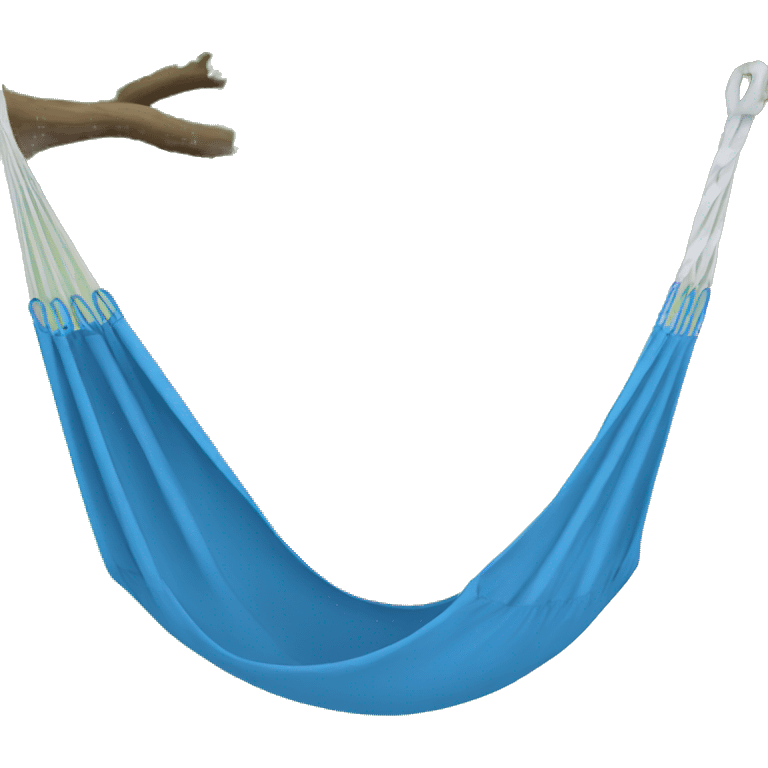 blue hammock emoji