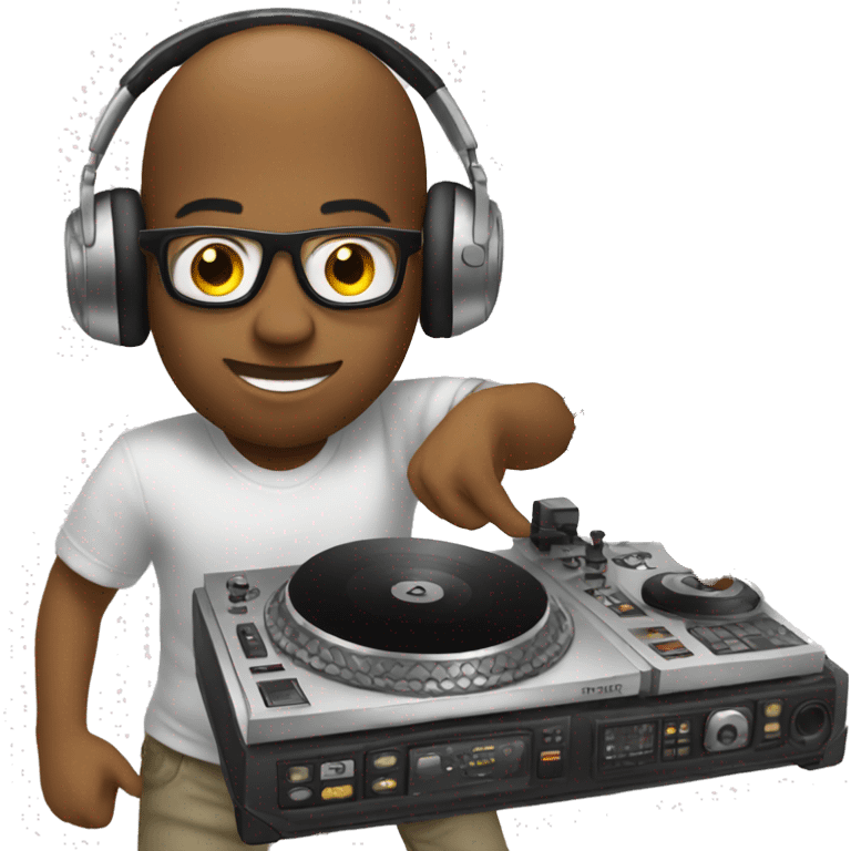 DJ emoji emoji