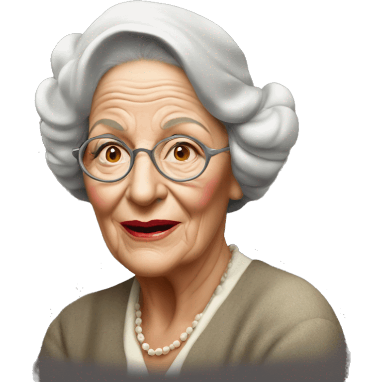 Edith Beale Grey Gardens emoji