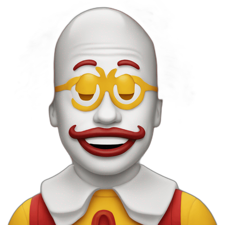 ronald mcdonald emoji