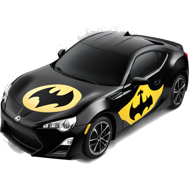 Batgirl and First Order Jet Trooper themed Scion FR-S  emoji