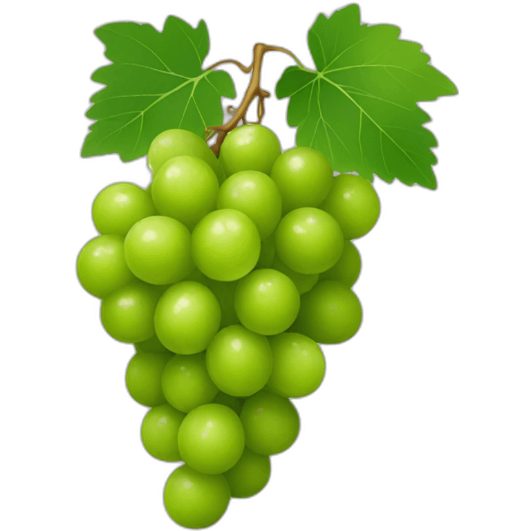 Green grapes emoji