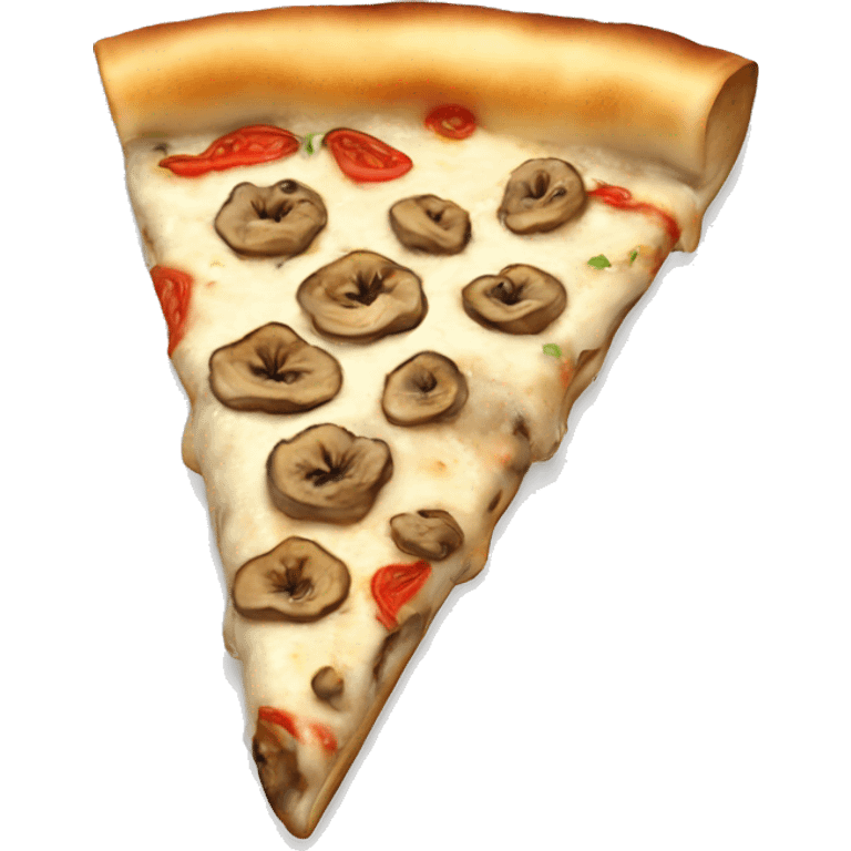 mushroom pizza slice emoji