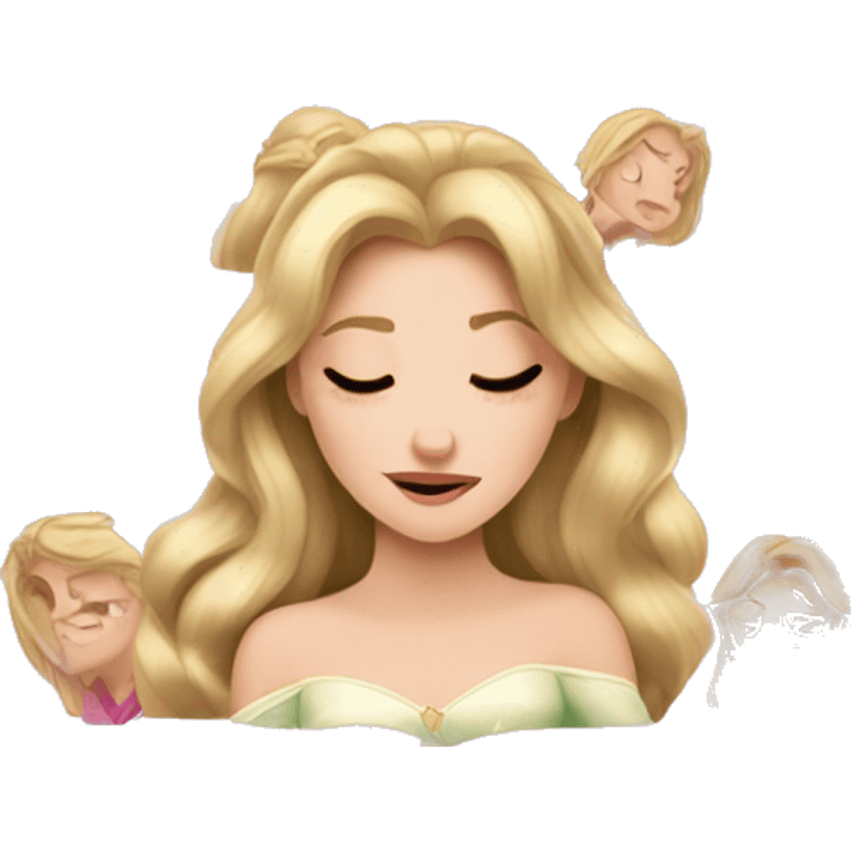 Princess aurora sleeping beauty emoji