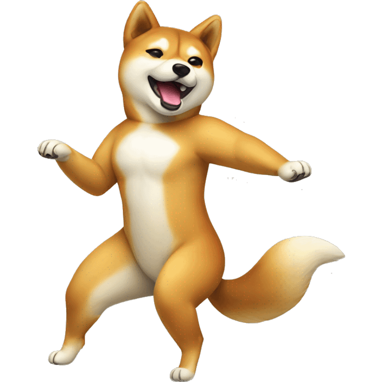 Shiba Inu dance emoji