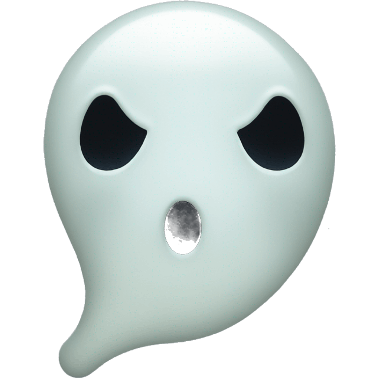 Ghost face emoji