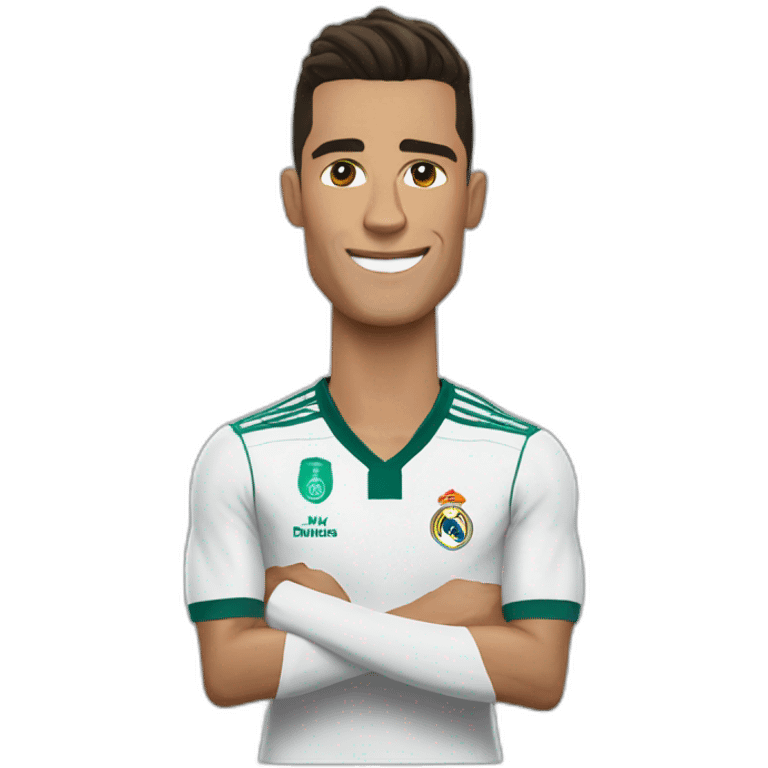 CR7 Real Madrid emoji