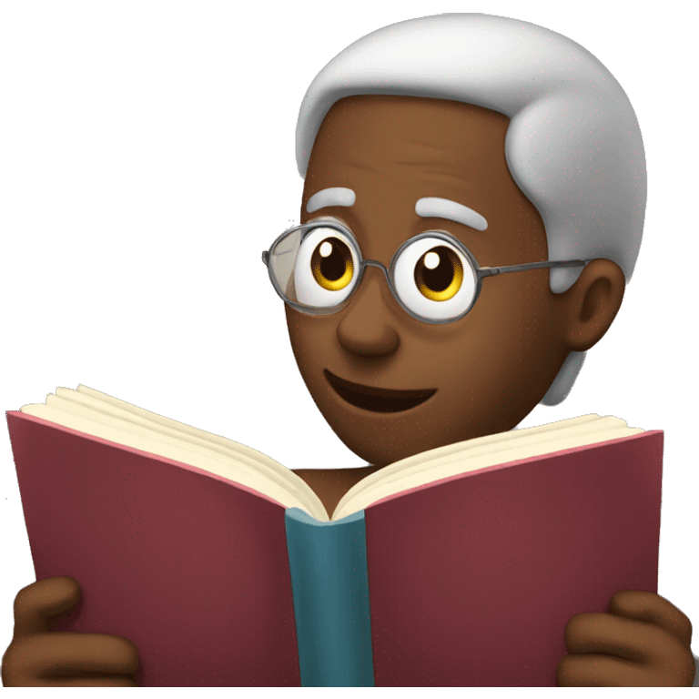 reading a book emoji