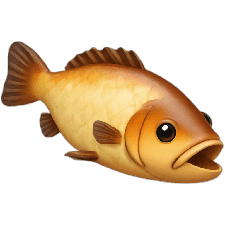 fish bread emoji