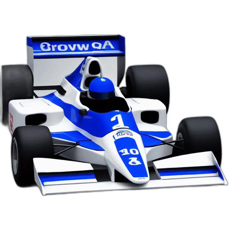 1991 tyrrell F1 car emoji