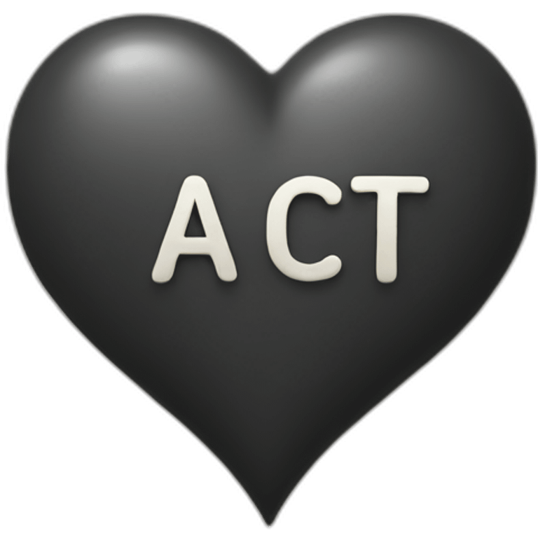 a heart with the letters CRT written on it emoji