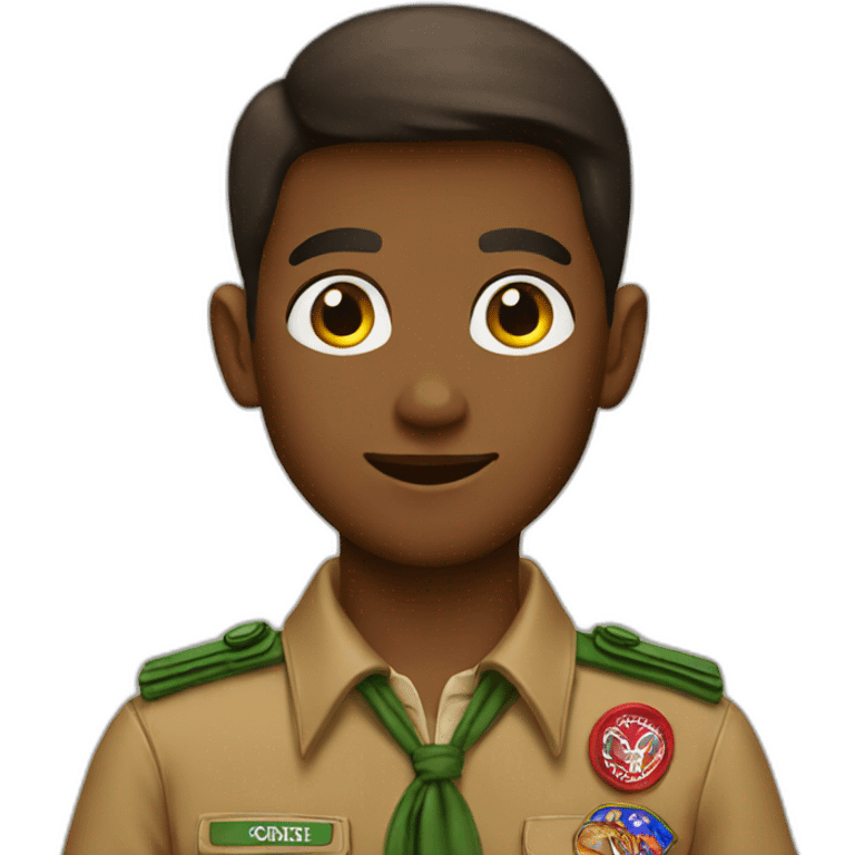 Boy scout emoji