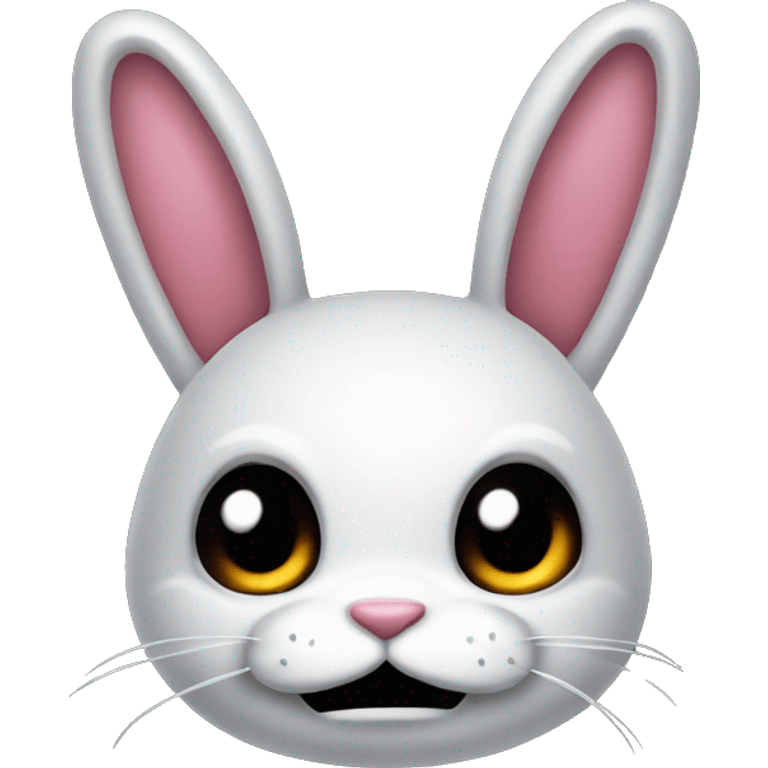 evil bunny emoji