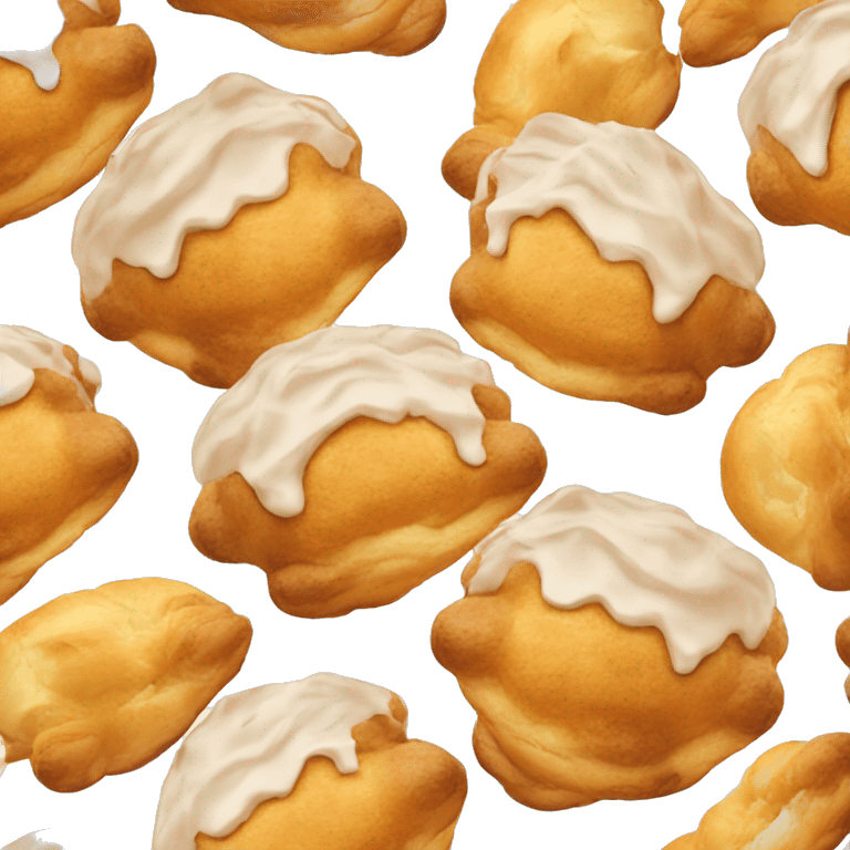 Cream puffs emoji