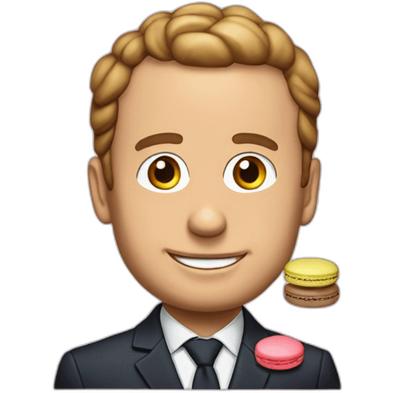 MACRON EN MACARON emoji