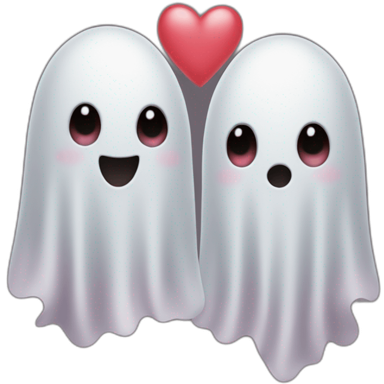 ghosts in love emoji