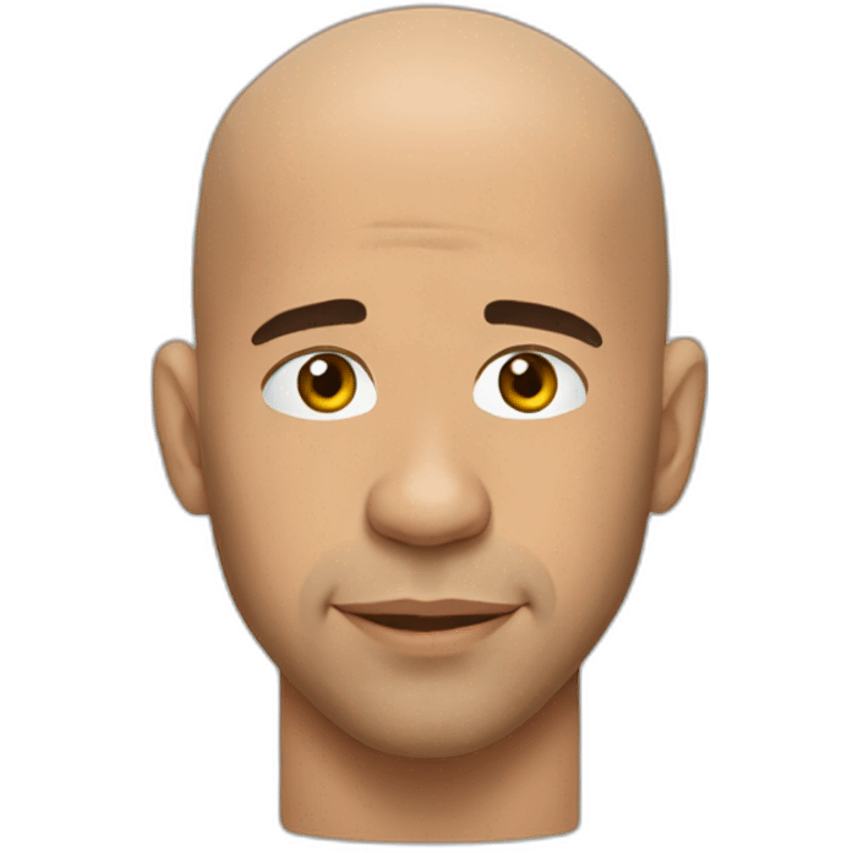 Vin diesel full face emoji