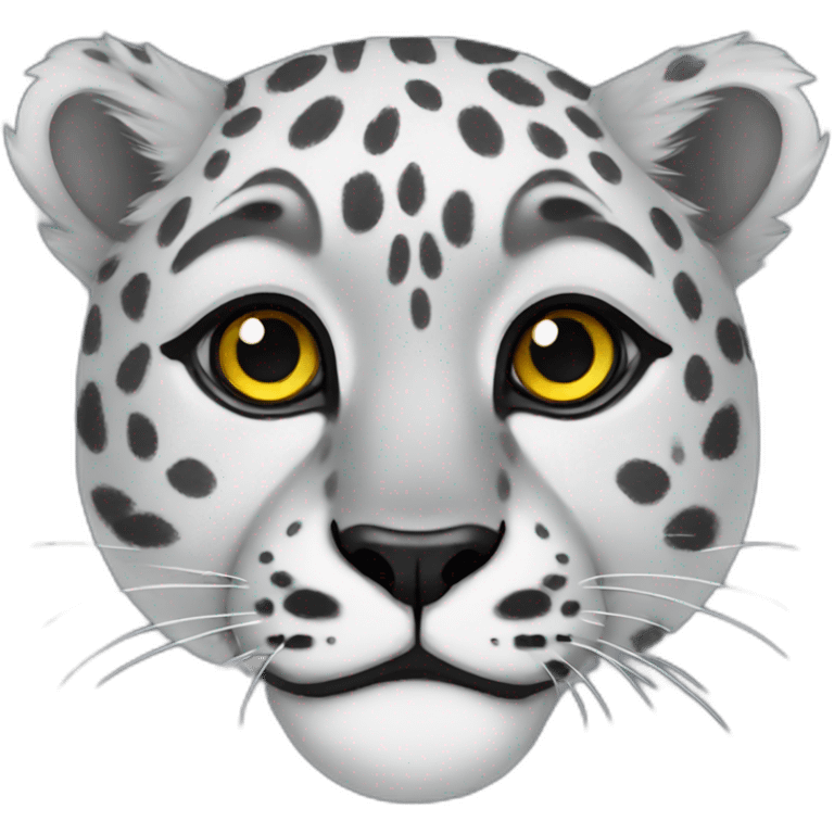 Snow leopard  emoji