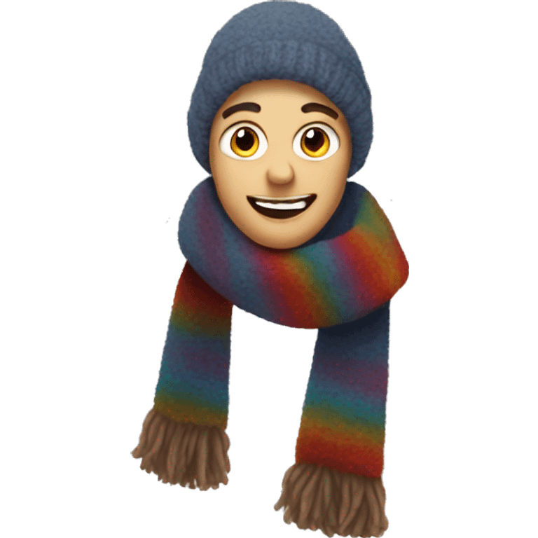 fuzzy scarf emoji