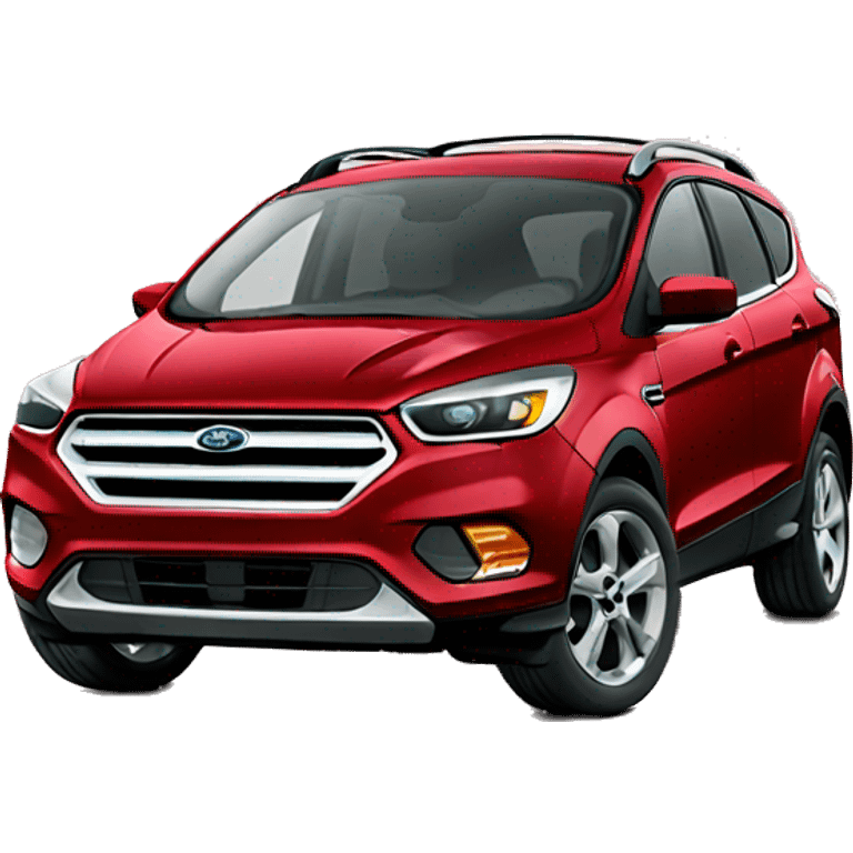 Red ford escape emoji