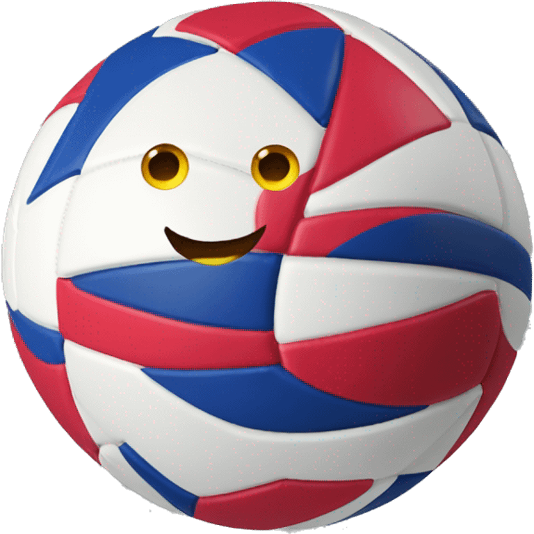 renkli voleybol topu emoji